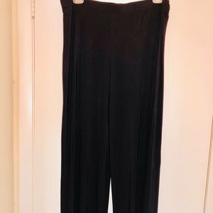 Boohoo Plus High Waist Slinky Palazzo Pants